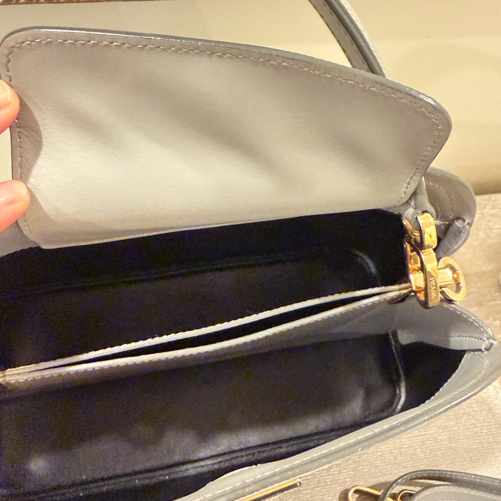 Prada Saffiano Matinee Medium Top Handle Bag - Picture 5 of 10